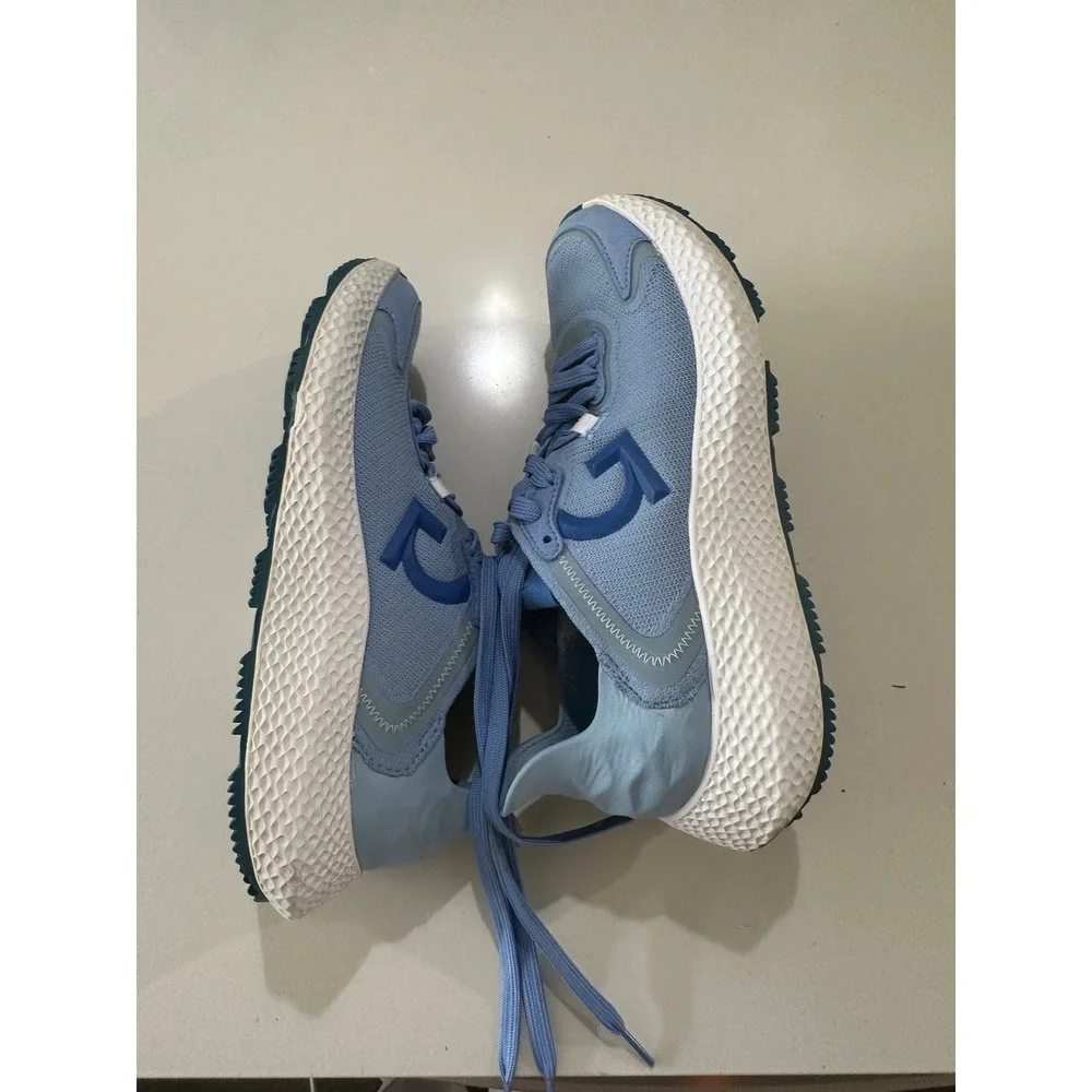 G/FORE MG4+ Golf Shoes Vista Blue Knit‎ Sneakers G4LS22EF40 Womens 9